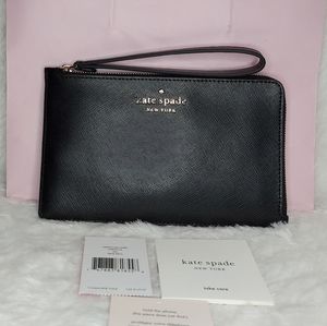 Kate Spade staci L-zip wristlet